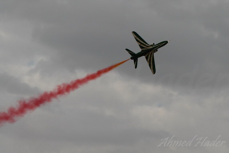 Royal Saudi Air Force Green arrows team airshow