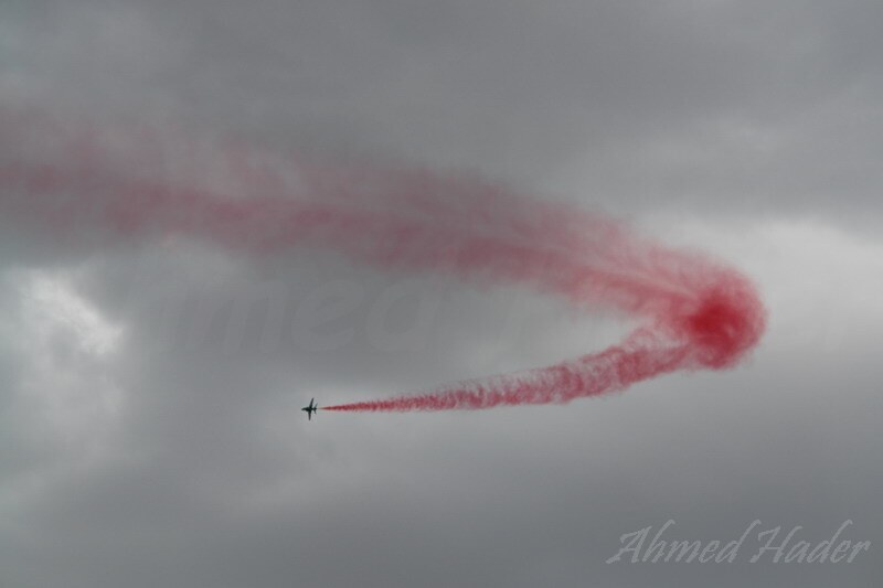 Royal Saudi Air Force Green arrows team airshow