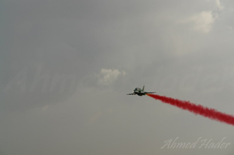 Royal Saudi Air Force Green arrows team airshow