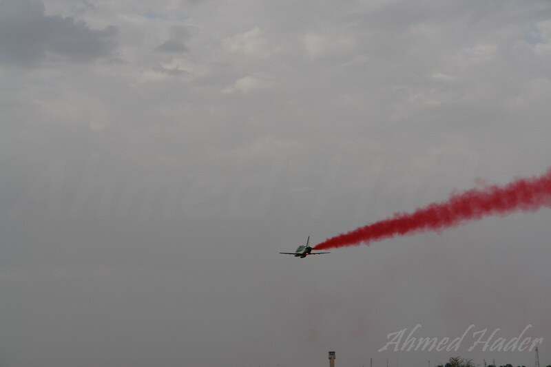 Royal Saudi Air Force Green arrows team airshow