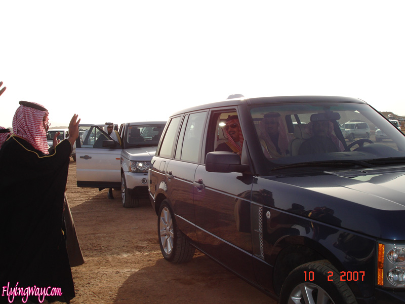 Hail city desert rally raising cars