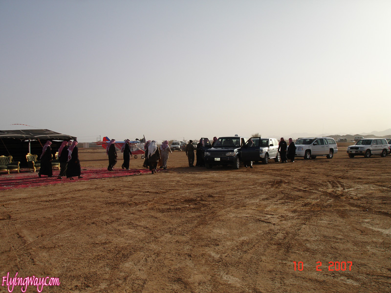 Hail city desert rally raising cars