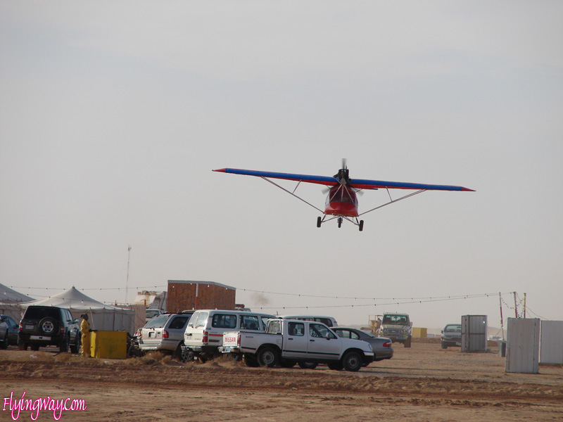 Hail city desert rally raising cars