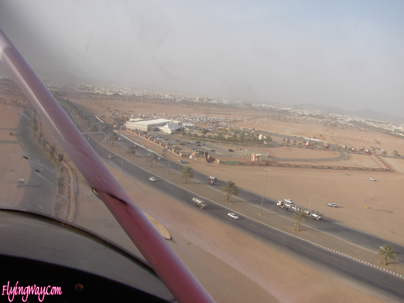 Hail city desert rally raising cars