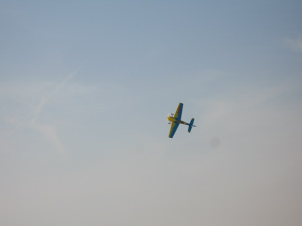 funny motion in remote airplane