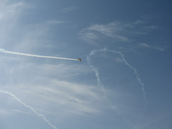 funny motion in remote airplane