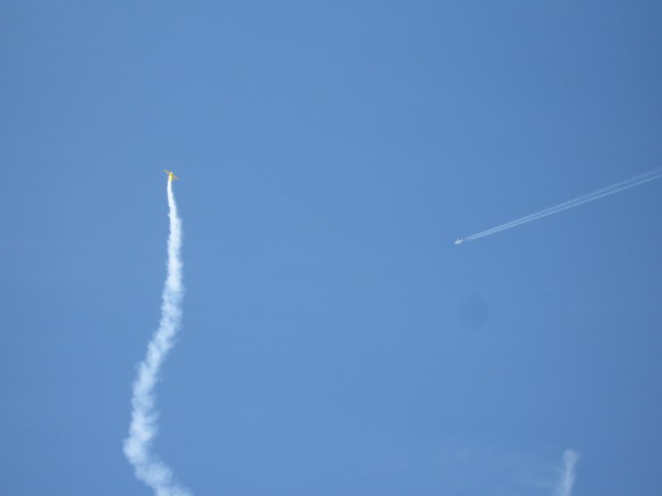 funny motion in remote airplane